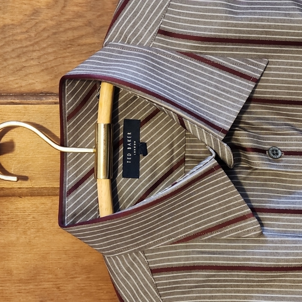 NWOT Ted Baker London shirt, 16.5, 34/35, Perfect Condition